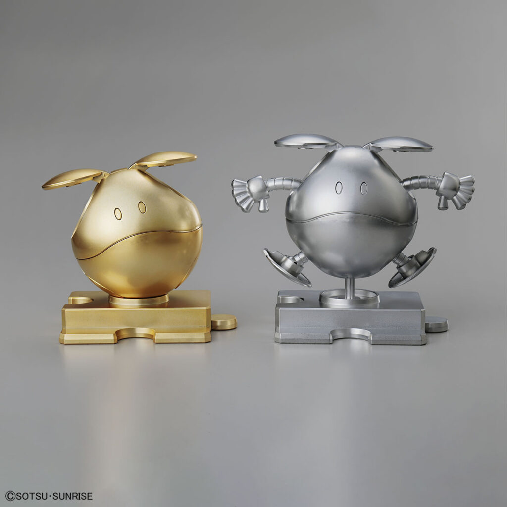 Gundam Base พร้อมส่ง Haropla รุ่นลิมิเต็ดมาพร้อมกับสีเคลือบเงินและทอง 2 Gundam