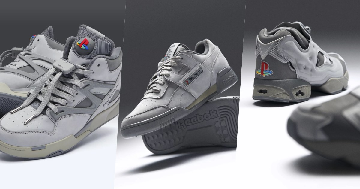 Reebok ปล่อยคอลเลคชั่นรองเท้ารุ่นพิเศษจาก Playstation
