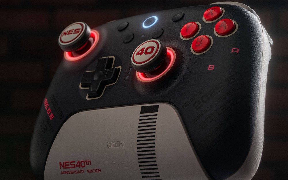 8BitDo ฉลอง 40 ปี Nintendo NES ด้วยคอลเลกชันสุดพิเศษ “NES40” 4 8BitDo ฉลอง 40 ปี Nintendo NES ด้วยคอลเลกชันสุดพิเศษ “NES40”