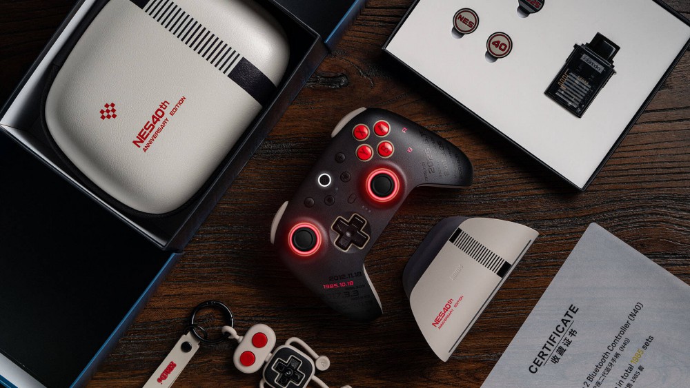 8BitDo ฉลอง 40 ปี Nintendo NES ด้วยคอลเลกชันสุดพิเศษ “NES40” 3 8BitDo ฉลอง 40 ปี Nintendo NES ด้วยคอลเลกชันสุดพิเศษ “NES40”