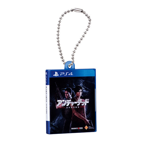 กาชาปองพวงกุญแจแผ่นเกมจิ๋วจาก PlayStation 8 PlayStation