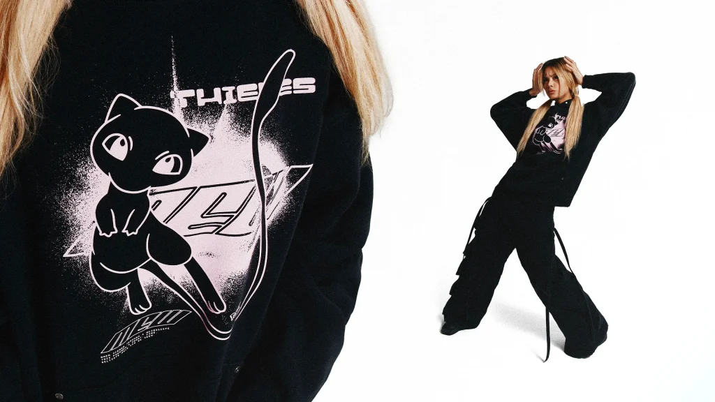100 Thieves เตรียมเปิดตัวคอลเลคชั่นเสื้อผ้าใหม่จาก Pokemon 7 Pokemon