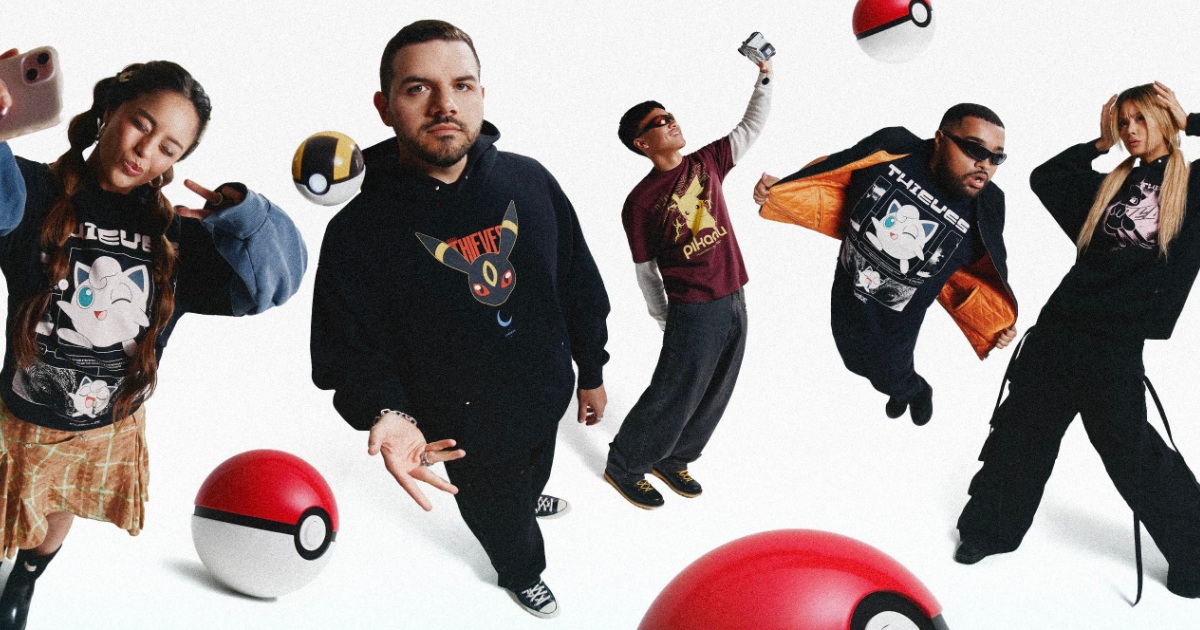100 Thieves เตรียมเปิดตัวคอลเลคชั่นเสื้อผ้าใหม่จาก Pokemon 1 100 Thieves เตรียมเปิดตัวคอลเลคชั่นเสื้อผ้าใหม่จาก Pokemon