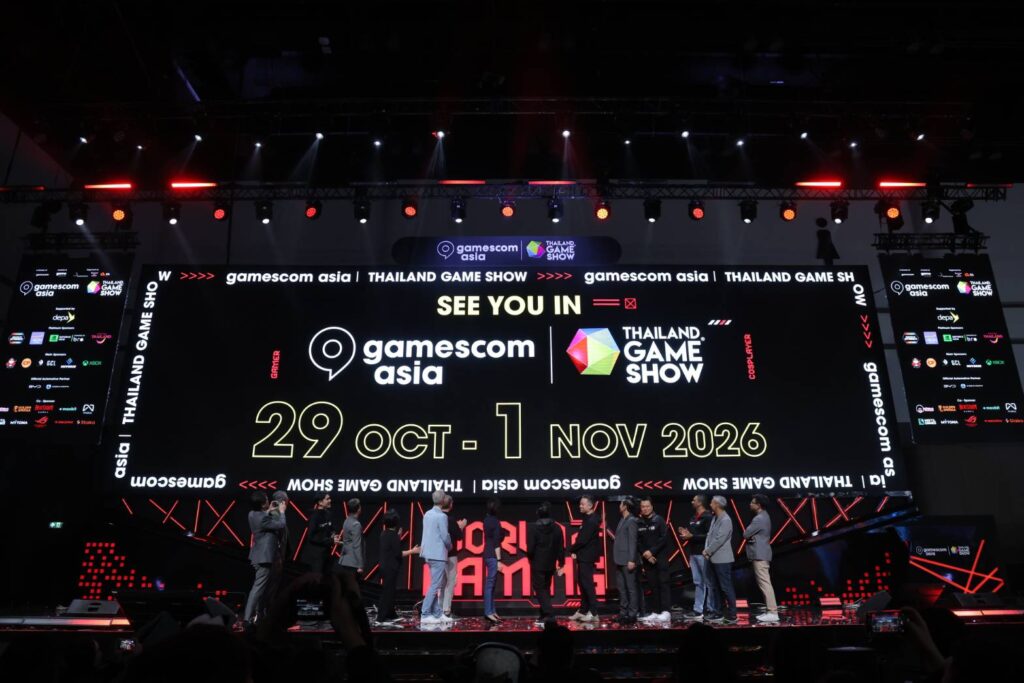 ประกาศความสำเร็จครั้งแรก gamescom asia x Thailand Game Show 9 gamescom asia x Thailand Game Show