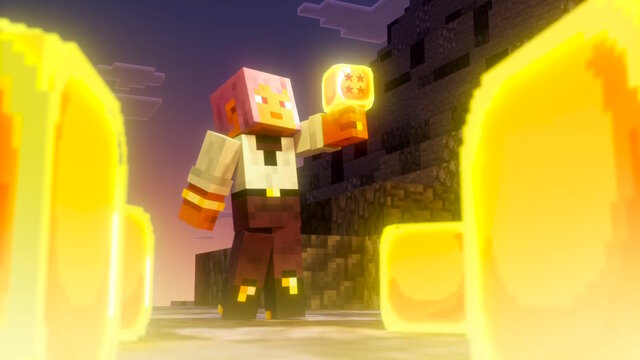Minecraft จับมือ Dragon Ball Z! เมื่อโกคู-เบจิต้าเตรียมบุกโลกบล็อก