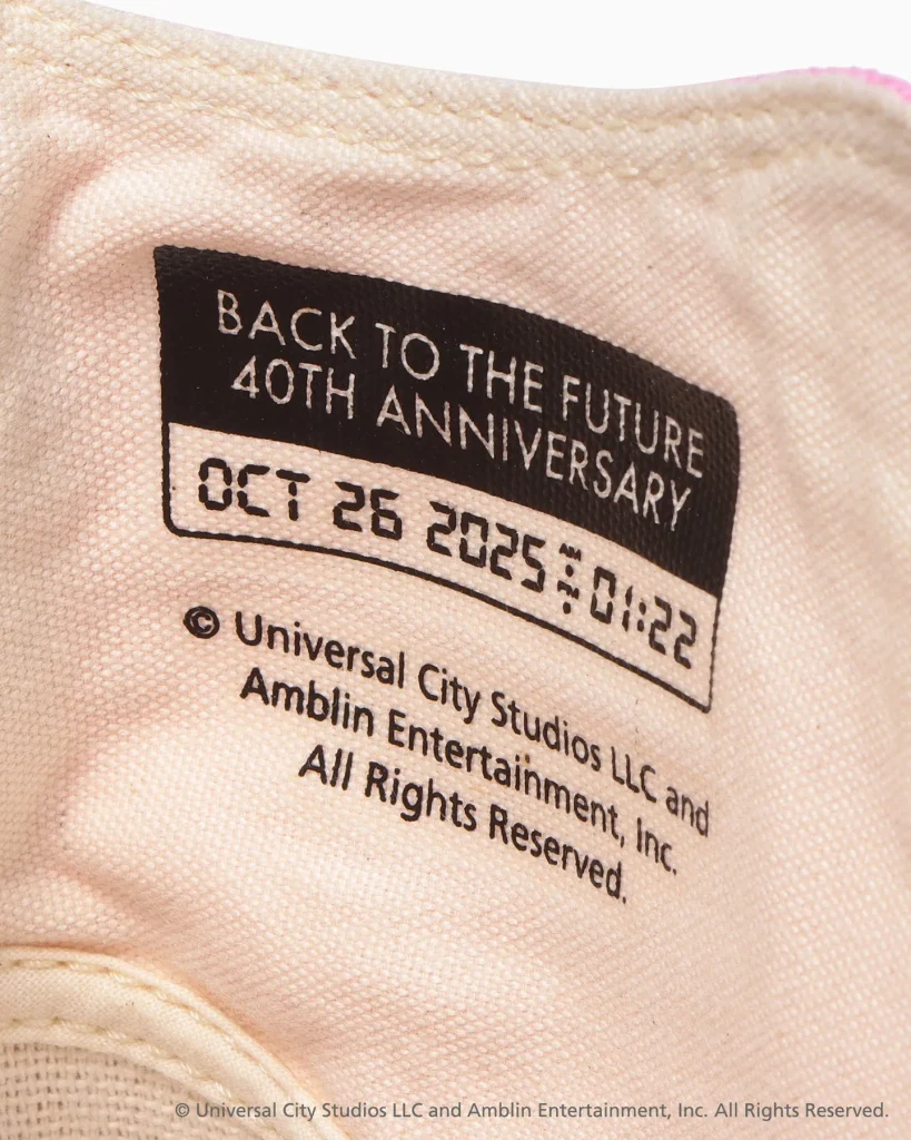 Converse เปิดตัวรองเท้ารุ่นพิเศษร่วมกับ Back to the Future 13 Converse