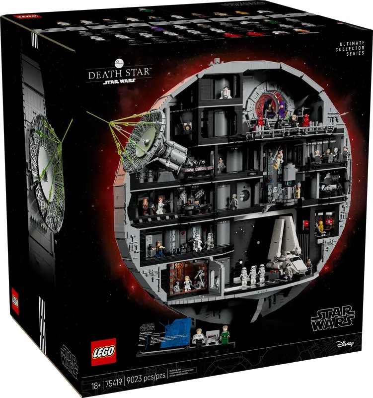 LEGO Death Star ฐานทัพจักรวรรดิในรูปแบบตัวต่อที่ยิ่งใหญ่ที่สุด!