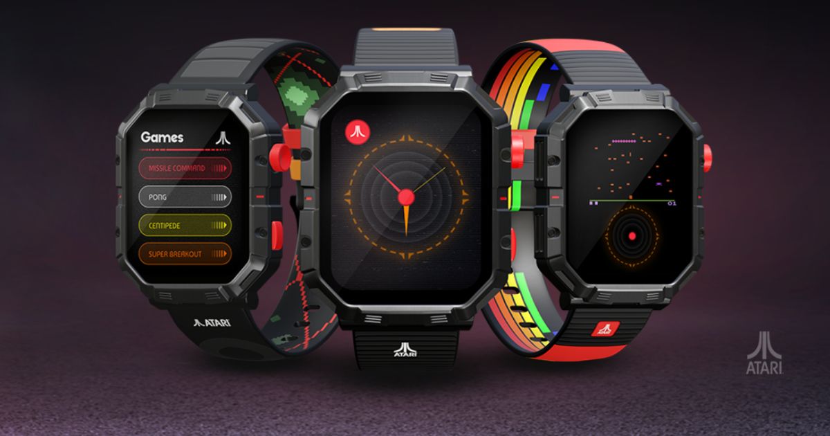Atari 2600 My Play Watch ย้อนวัยไปสมัย Pong อยู่บนข้อมือ