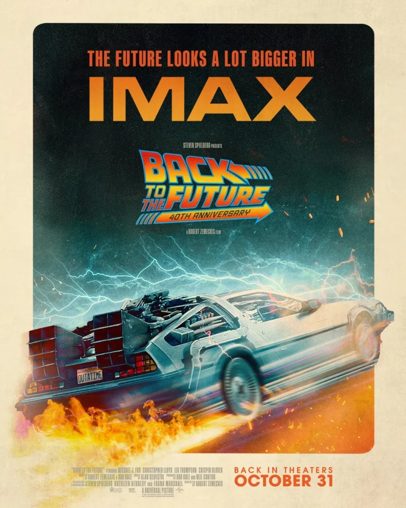 Back to the Future กลับมาฉายอีกครั้งในระบบ IMAX และ 4DX เป็นครั้งแรกในประวัติศาสตร์ 2 Back to the Future
