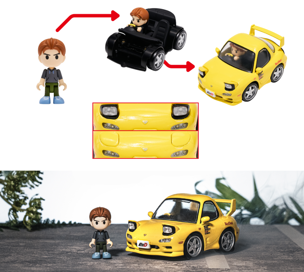 เปิดจองรถซิ่งสุดน่ารักจาก INITIAL D ภายใต้ซีรีส์ Q VILLAGE 11 INITIAL D