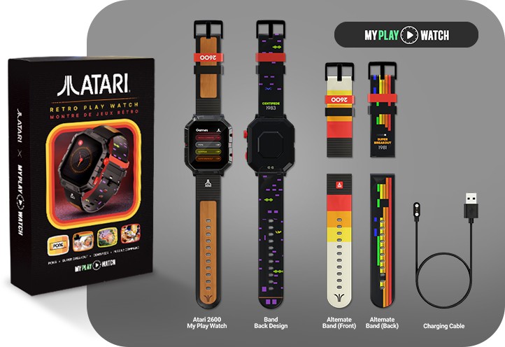 Atari 2600 My Play Watch ย้อนวัยไปสมัย Pong อยู่บนข้อมือ