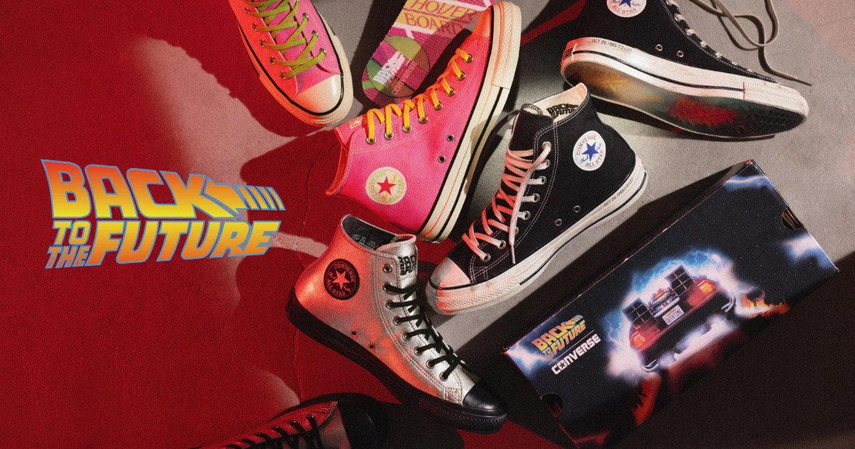 Converse เปิดตัวรองเท้ารุ่นพิเศษร่วมกับ Back to the Future 1 Converse เปิดตัวรองเท้ารุ่นพิเศษร่วมกับ Back to the Future