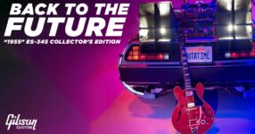 Gibson Custom Shop เปิดตัว Back to the Future "1955" ES-345 Collector's Edition