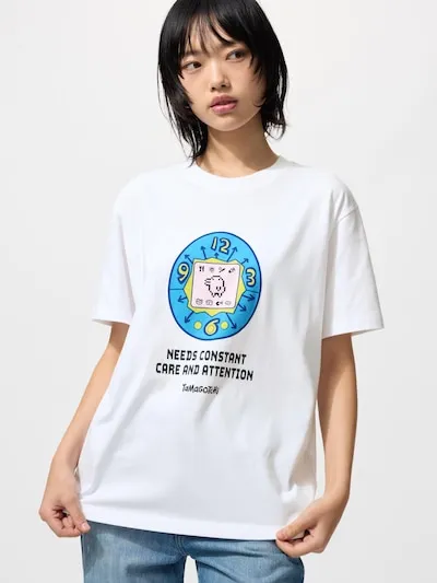 UNIQLO ประเทศญี่ปุ่นเตรียมปล่อยคอลเลคชั่นใหม่ร่วมกับ Tamagotchi 2 UNIQLO