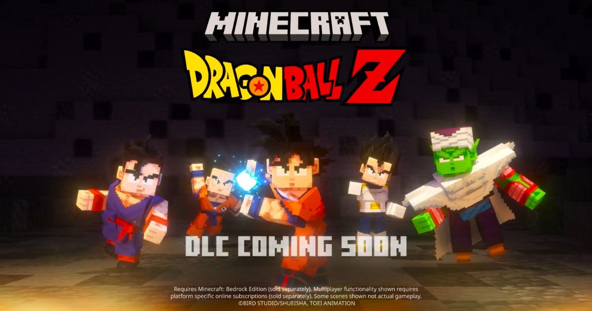 Minecraft จับมือ Dragon Ball Z! เมื่อโกคู-เบจิต้าเตรียมบุกโลกบล็อก