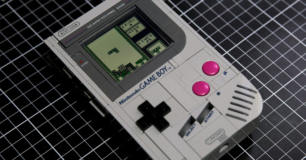 เจ๋งอีกแล้ว! Modder ปรับแต่ง LEGO Game Boy ให้เล่นได้จริง