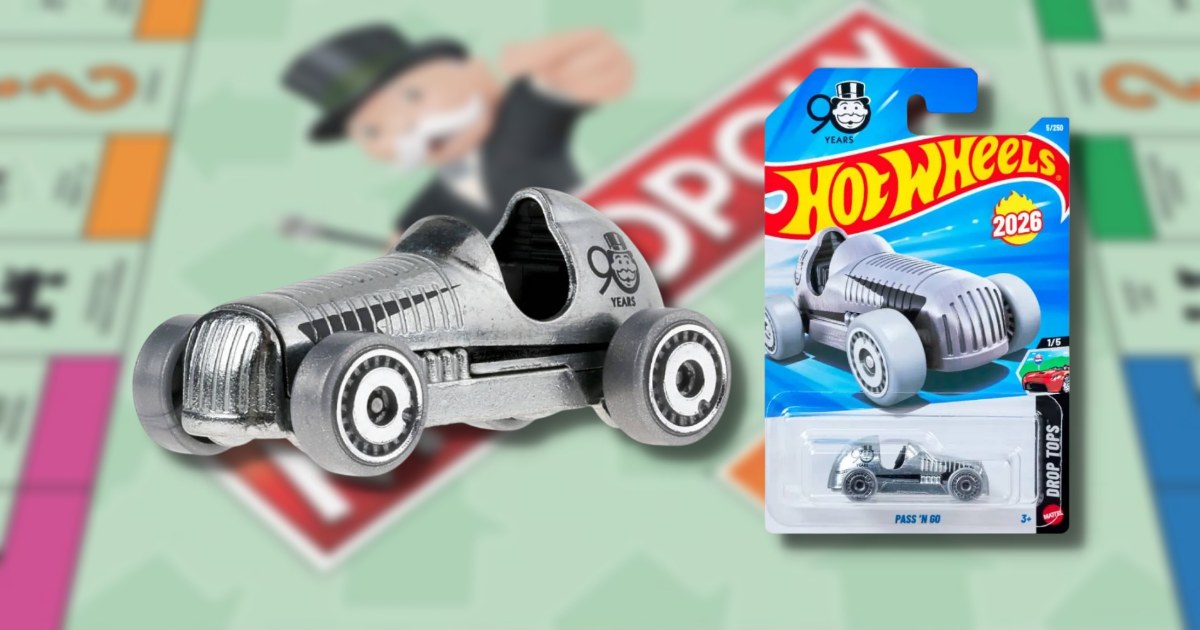 รถรุ่นพิเศษ MONOPOLY จาก Hot Wheels