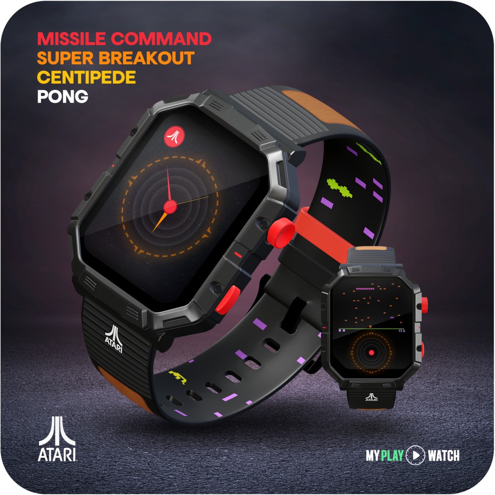 Atari 2600 My Play Watch ย้อนวัยไปสมัย Pong อยู่บนข้อมือ