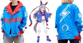 อย่างเป๊ะเสื้อแจ็คเก็ต ทามาโมะ ครอส จาก Umamusume Pretty Derby 