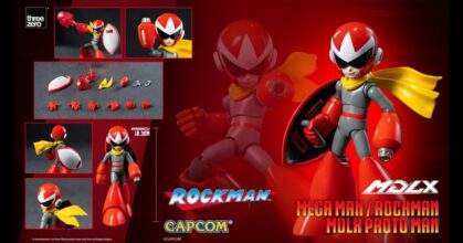 ฟิกเกอร์ MDLX Blues ตัวละครสุดเท่ใน Rockman งานสวย ๆ จาก Three Zero