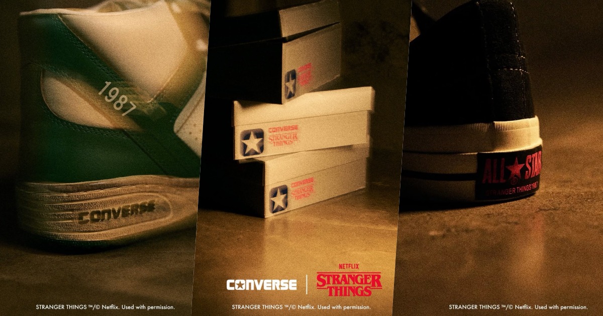 Converse ประเทศญี่ปุ่นเตรียมเปิดตัวคอลเลคชั่นใหม่ Stranger Things เร็ว ๆ นี้