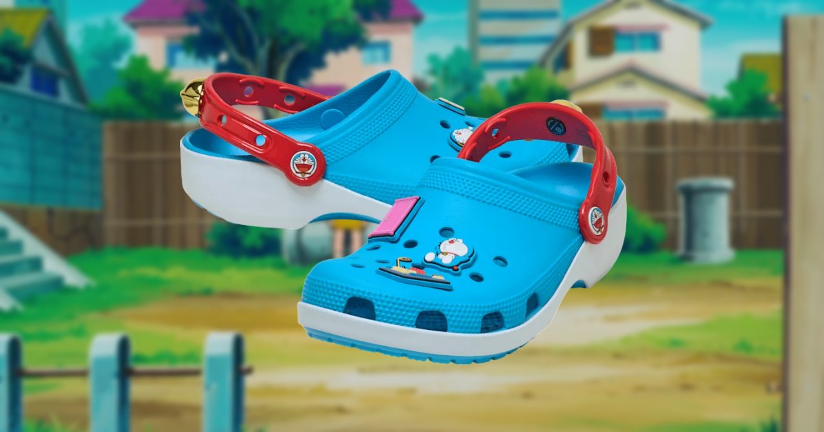 เรียบง่ายแต่คลาสสิค Crocs x Doraemon 1 เรียบง่ายแต่คลาสสิค Crocs x Doraemon