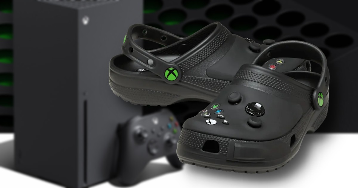 รองเท้ารุ่นพิเศษเอาใจชาว Xbox จาก Crocs