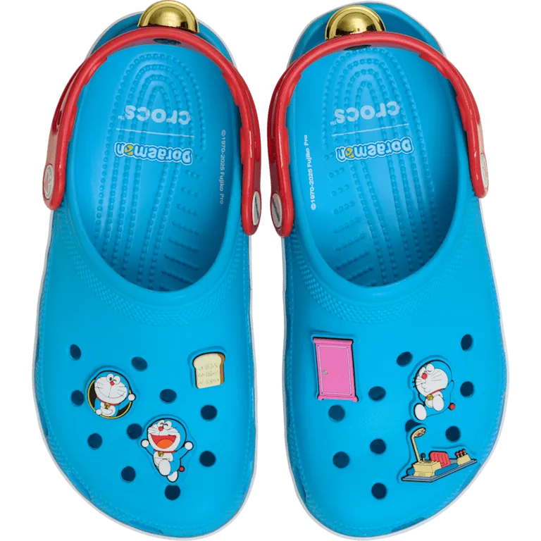 เรียบง่ายแต่คลาสสิค Crocs x Doraemon 2 Doraemon