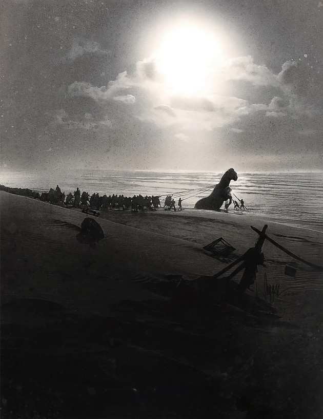 เปิดภาพจากกองถ่าย The Odyssey ของ Christopher Nolan