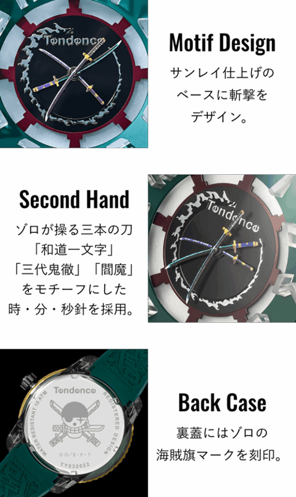 Tendence x One Piece นาฬิกาสีสันสดใสพร้อมพาคุณออกไปผจญภัยในทุก ๆ วัน 5 One Piece