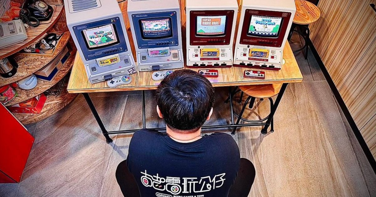 งานคลาสสิค! แฟนเกมย้อนยุคชาวไต้หวันสร้างเครื่องเกม Famicom และ Super Famicom เข้ากับทีวี