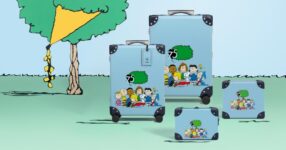 กระเป๋าเดินทางรุ่นลิมิเต็ดเอดิชั่นมาพร้อมลวดลาย Peanuts สุดน่ารัก