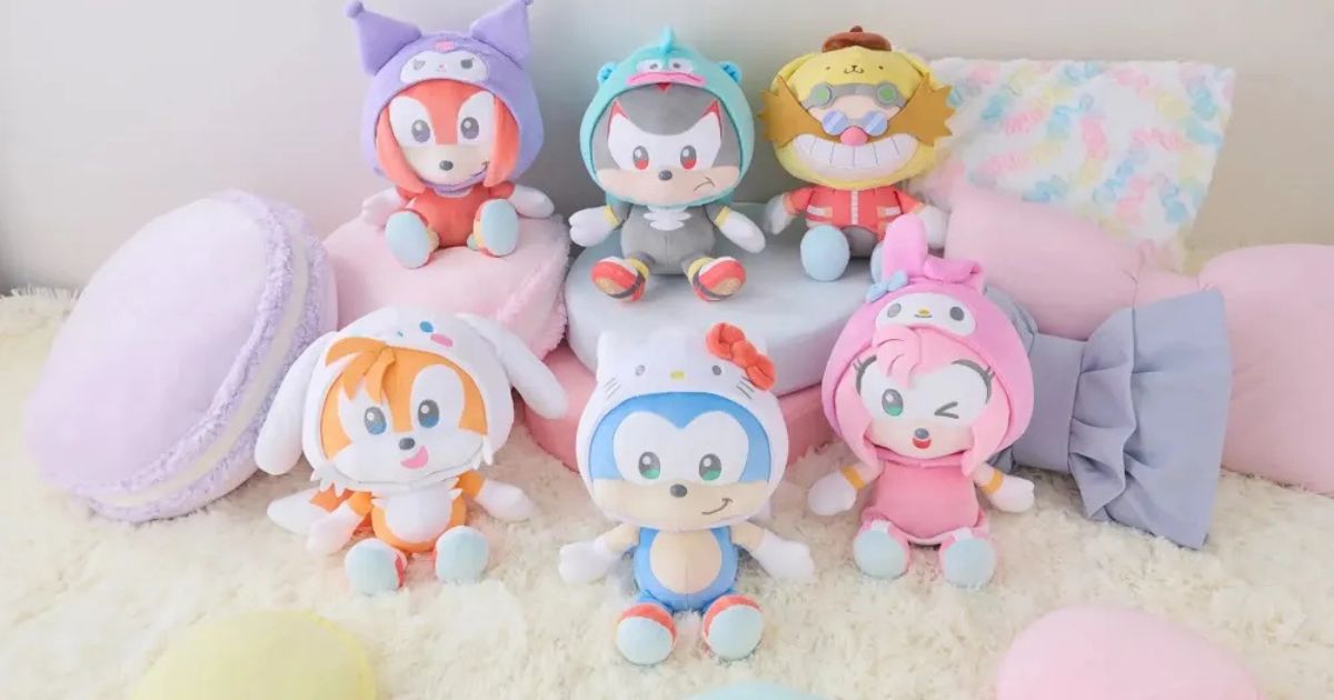 ความเร็วปะทะความมุ้งมิ้ง! Sonic จับมือ Sanrio ปล่อยคอลเลกชันสุดน่ารัก