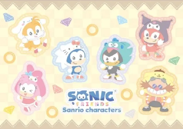 ความเร็วปะทะความมุ้งมิ้ง! Sonic จับมือ Sanrio ปล่อยคอลเลกชันสุดน่ารัก