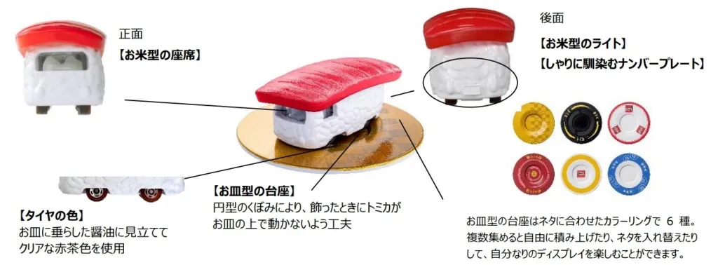 Tomica เปิดตัวไลน์ใหม่สุดแหวก Sushi Cars รถข้าวปั้นสุดน่ารักจากญี่ปุ่น 9 Tomica เปิดตัวไลน์ใหม่สุดแหวก Sushi Cars รถข้าวปั้นสุดน่ารักจากญี่ปุ่น