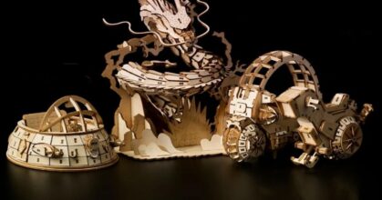 ของสะสมรักษ์โลกกับโมเดลไม้ Dragon Ball