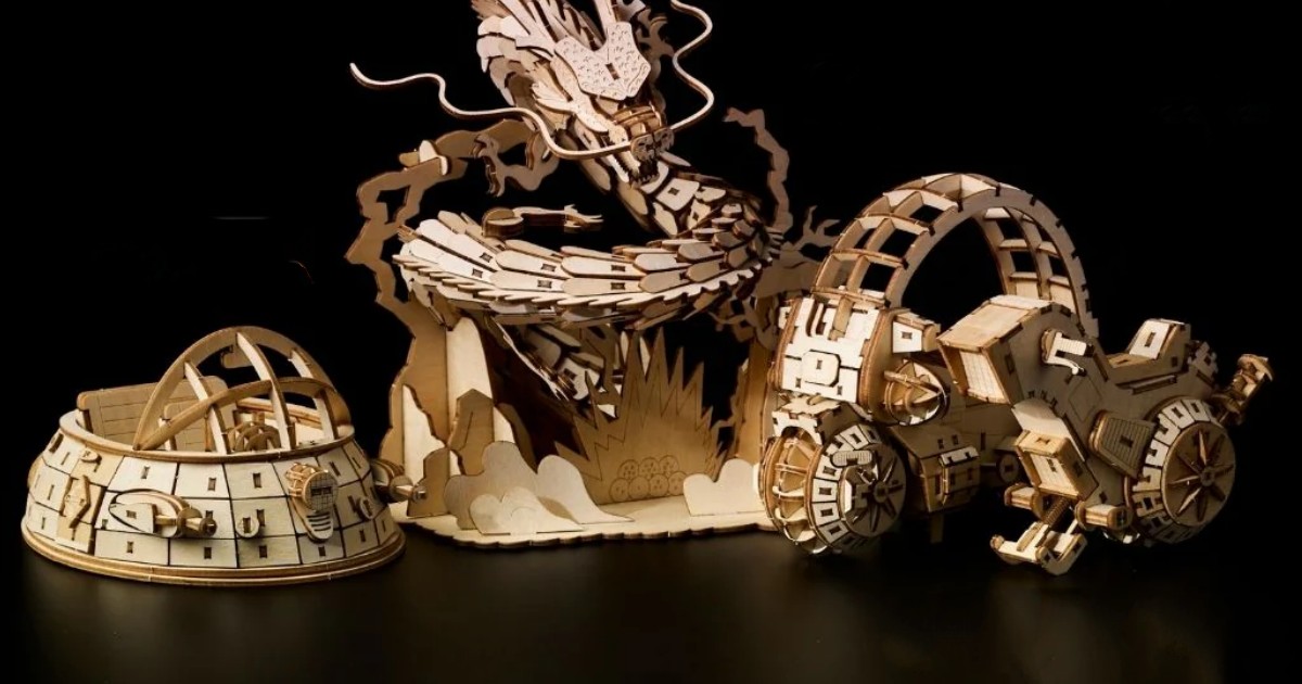 ของสะสมรักษ์โลกกับโมเดลไม้ Dragon Ball