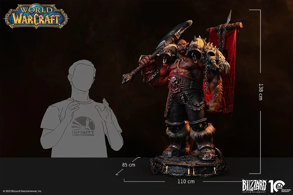 เปิดตัวฟิกเกอร์ Garrosh Hellscream ใหญ่เบ้ง ยังกับหลุดมาจากสนามรบ 9 เปิดตัวฟิกเกอร์ Garrosh Hellscream ใหญ่เบ้ง ยังกับหลุดมาจากสนามรบ