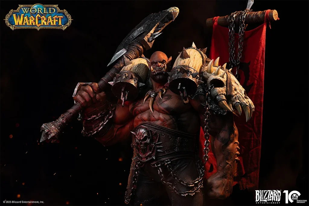 เปิดตัวฟิกเกอร์ Garrosh Hellscream ใหญ่เบ้ง ยังกับหลุดมาจากสนามรบ 5 เปิดตัวฟิกเกอร์ Garrosh Hellscream ใหญ่เบ้ง ยังกับหลุดมาจากสนามรบ