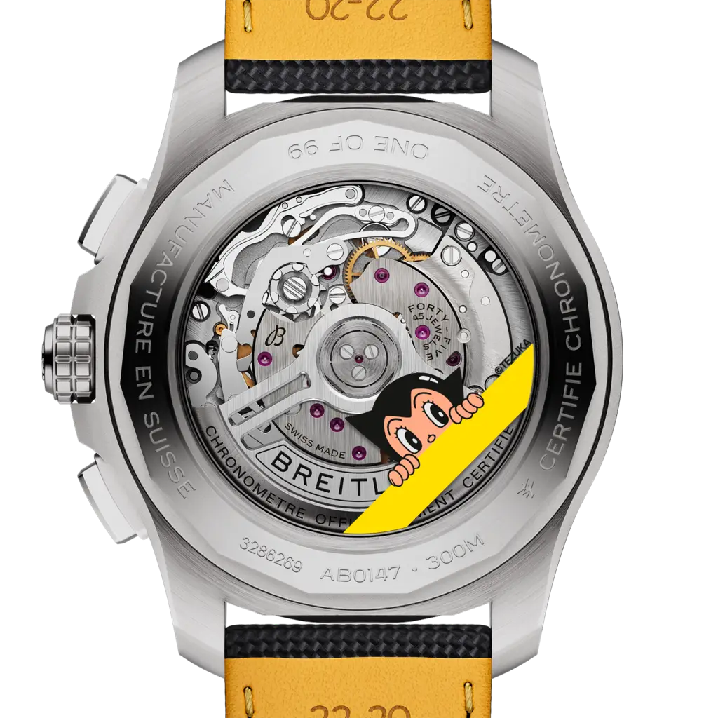 นาฬิกาโครโนกราฟรุ่นลิมิเต็ดเอดิชั่น Breitling x Astro Boy 5 Astro Boy