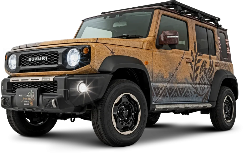 SUZUKI เปิดตัวลายรถรุ่นพิเศษร่วมกับเกม Monster Hunter Wilds 2 Monster Hunter Wilds
