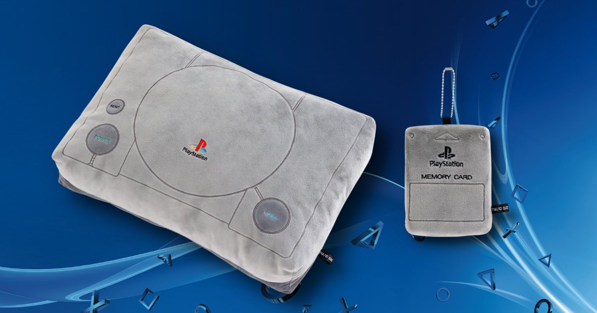 หนุนนอนก็ดี ไว้รองนั่งก็ได้ ตกแต่งห้องก็สวยกับหมอน PlayStation