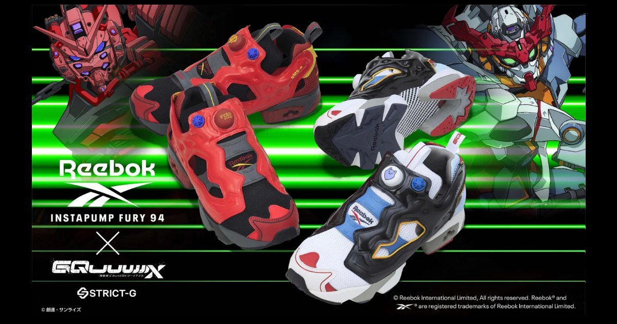 Reebok ส่งคอลเลคชั่นใหม่ร่วมกับ Mobile Suit Gundam GQuuuuuuX 1 Reebok ส่งคอลเลคชั่นใหม่ร่วมกับ Mobile Suit Gundam GQuuuuuuX
