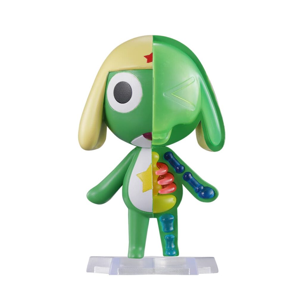 กาชาปองตัวละครจาก Keroro Gunso ในรูปแบบโครงกระดูก 3 Keroro Gunso
