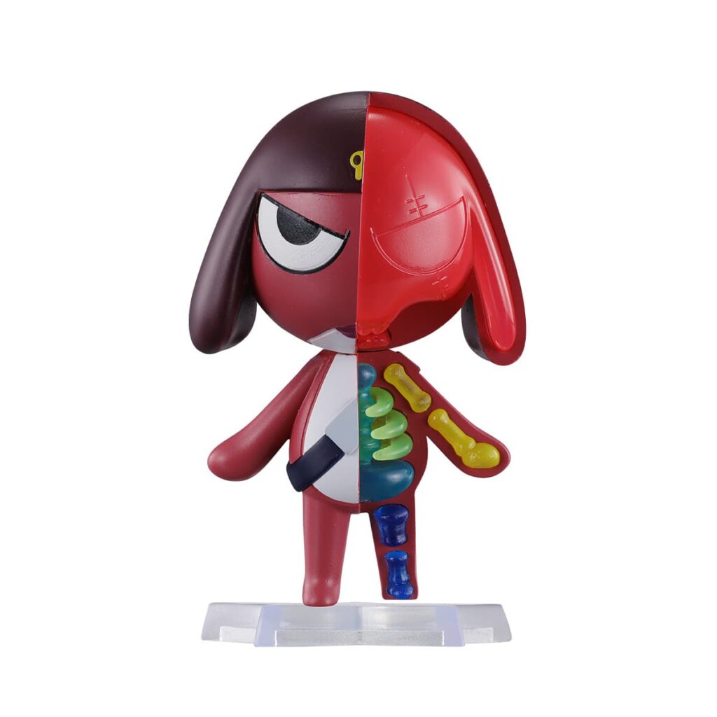 กาชาปองตัวละครจาก Keroro Gunso ในรูปแบบโครงกระดูก 5 Keroro Gunso