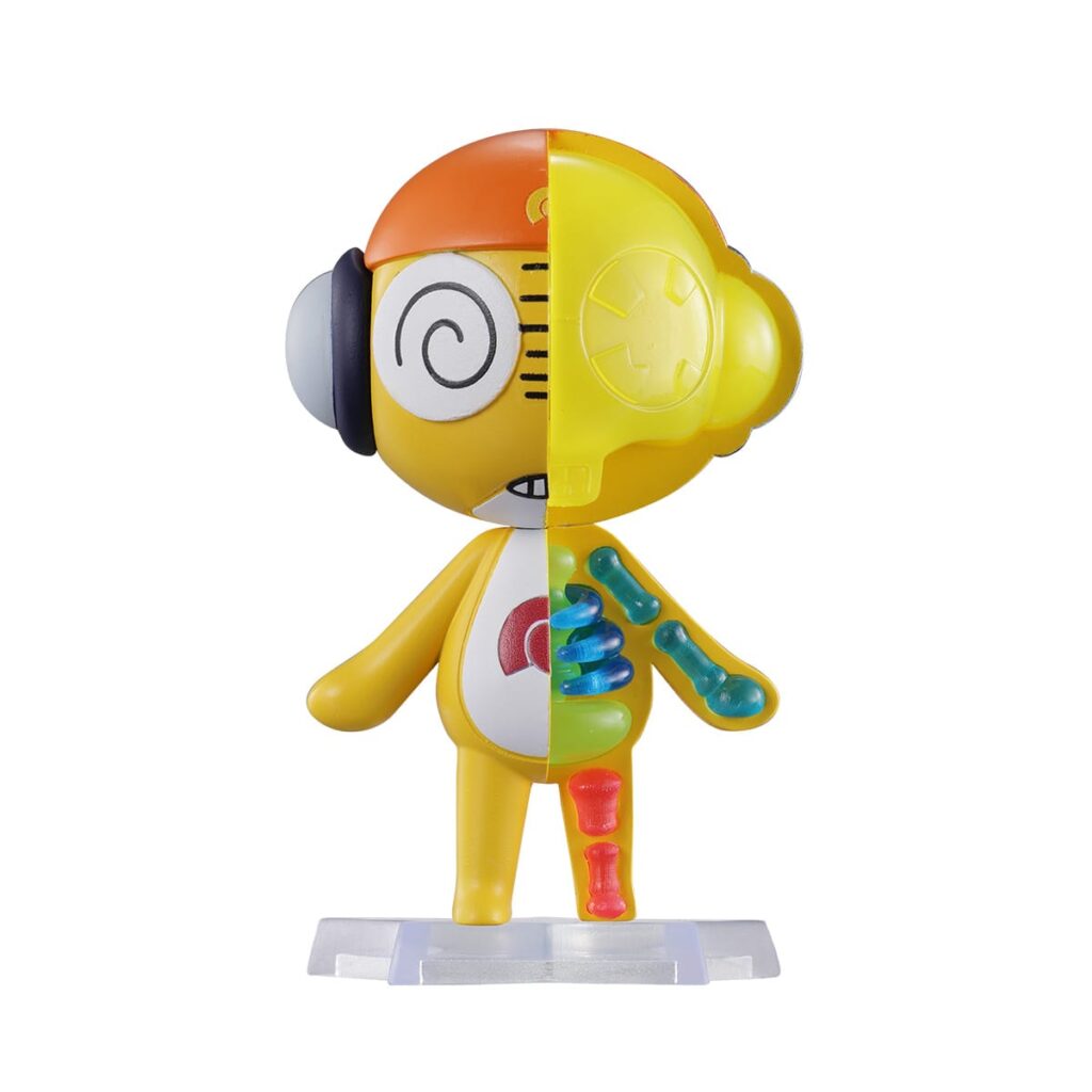 กาชาปองตัวละครจาก Keroro Gunso ในรูปแบบโครงกระดูก 6 Keroro Gunso
