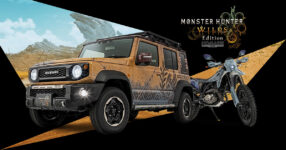 SUZUKI เปิดตัวลายรถรุ่นพิเศษร่วมกับเกม Monster Hunter Wilds
