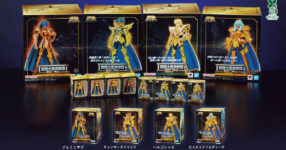 กาชาปองชุดครอธประจำราศี Saint Seiya จากทาง BANDAI
