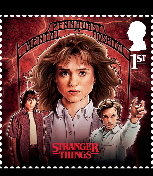 Royal Mail อังกฤษเปิดตัวแสตมป์ Stranger Things ชุดพิเศษ