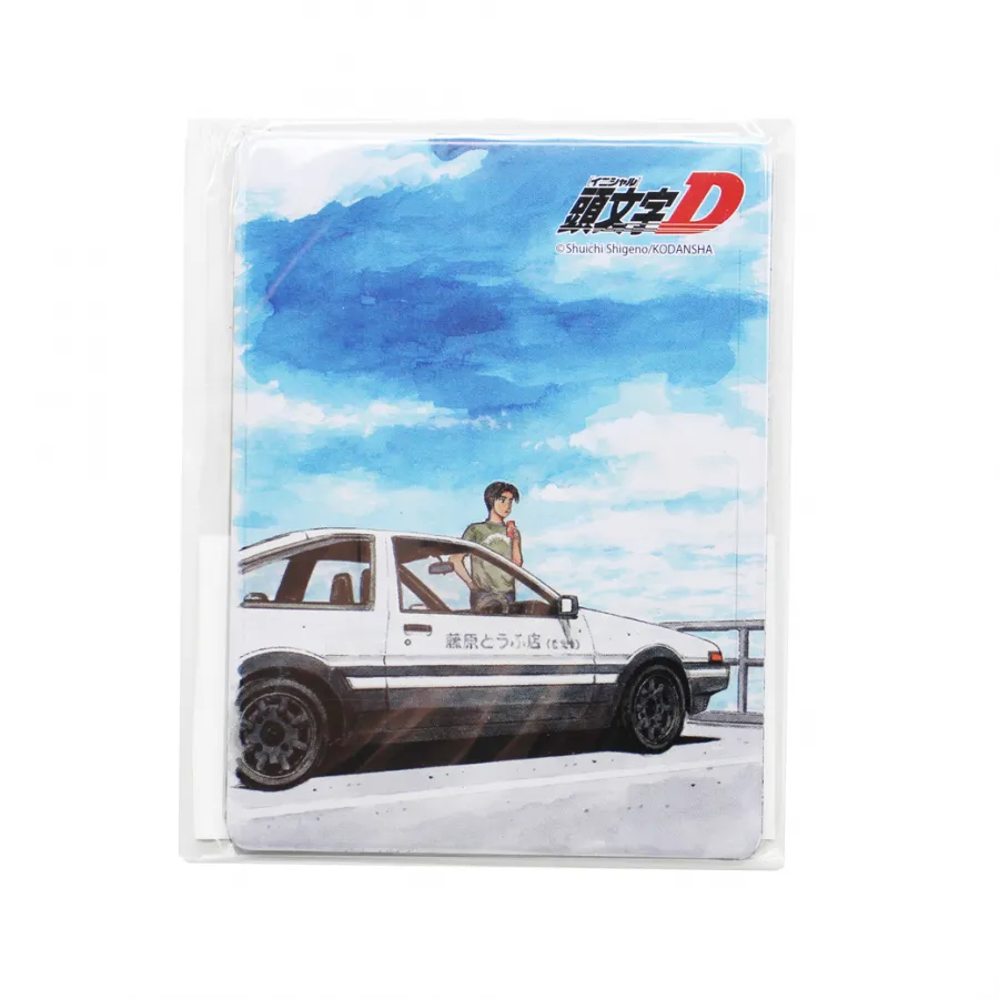 แผ่นแม่เหล็กติดตู้เย็นลายปกมังงะ "Initial D"